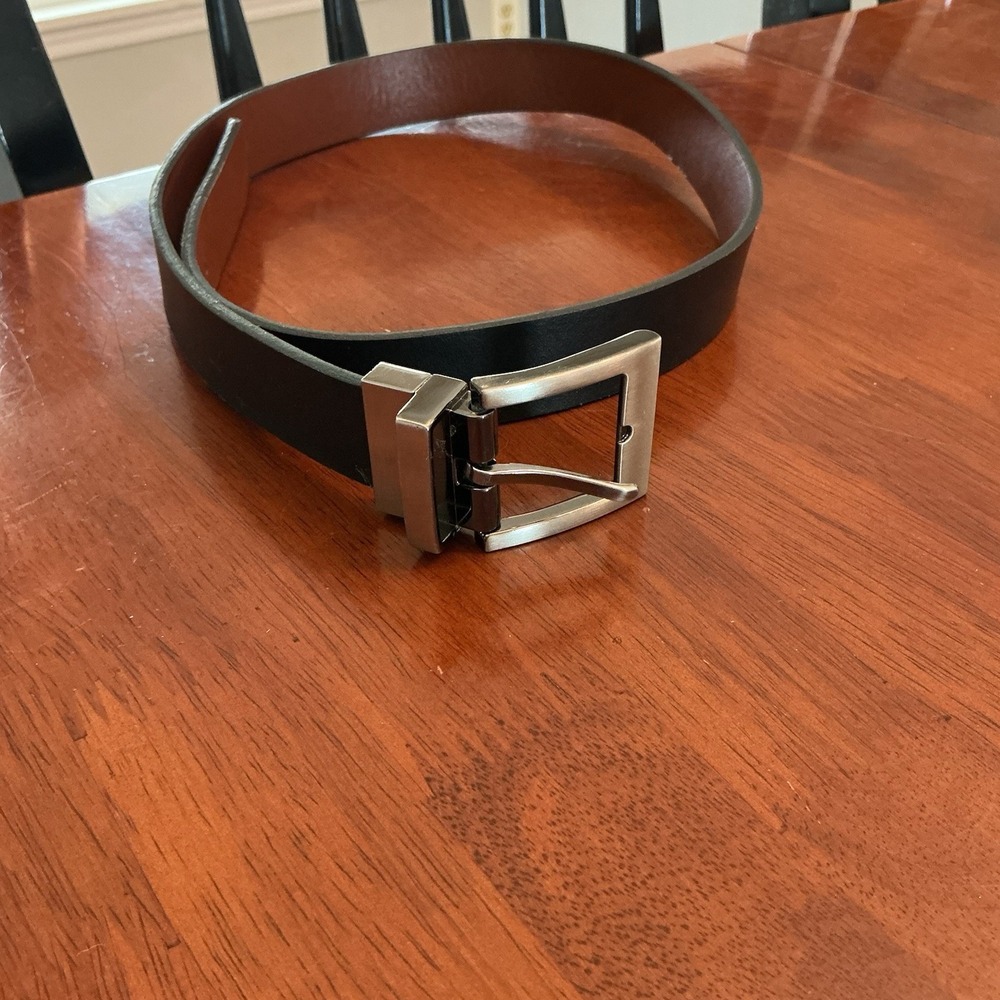 Brown Genuine Leather Made in India Men's Belt Size Medium